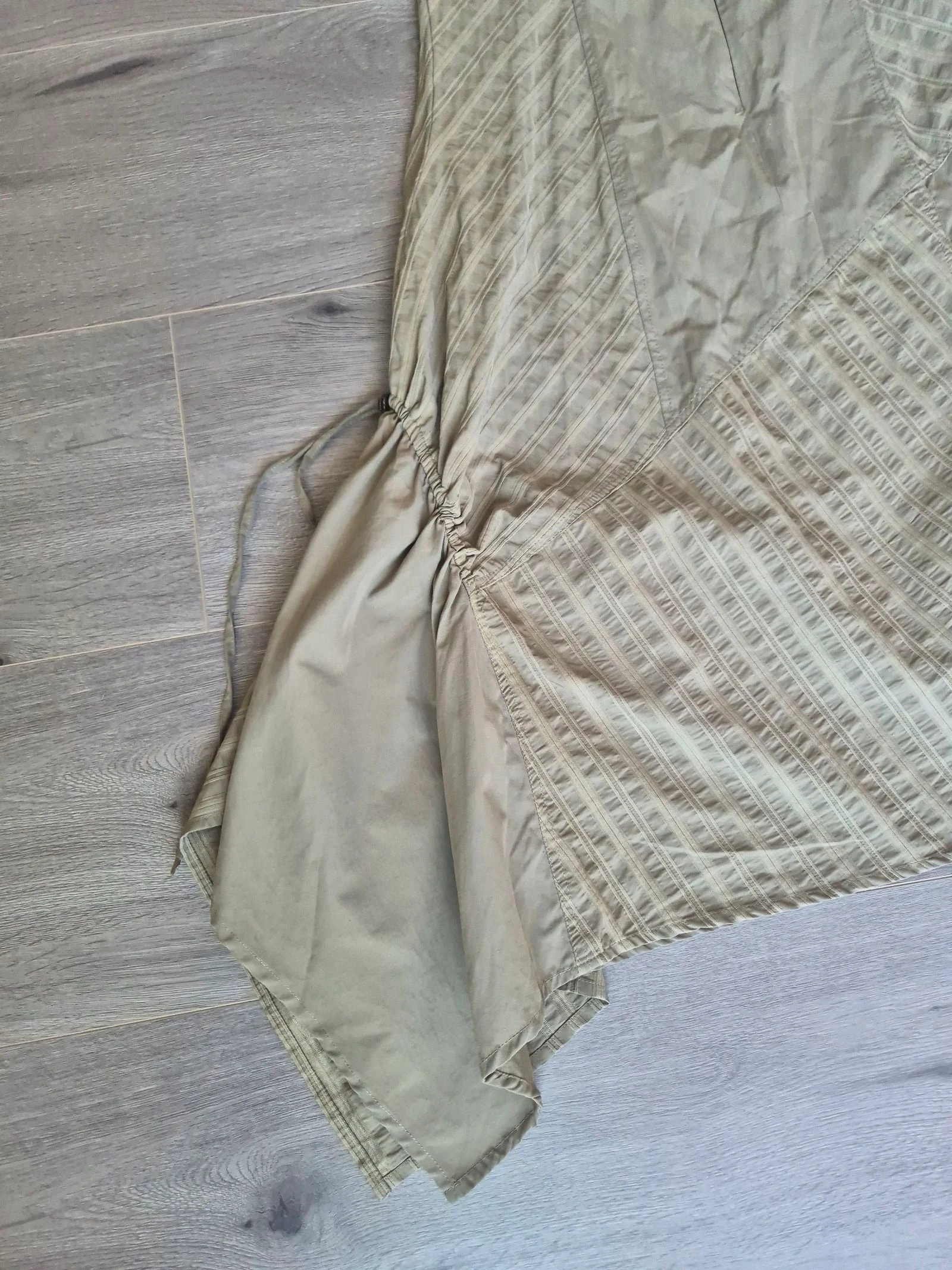Clara Vitti vestido boho asimétrico / efecto capas – Talla 44 (XL) – photo 8